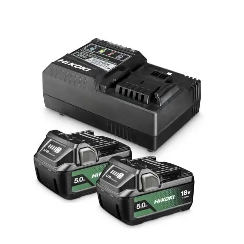 HiKOKI 2XBSL1850MA+UC18YSL3 Laddpaket Endast denna vecka